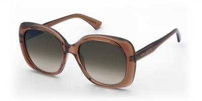 Nina Ricci SNR457 Marrone trasparente lucido 56/18/145 WOMAN Zonnebrillen