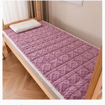 Dik Matras Warm In Winter Tatami Studentenslaapzaal Matras Dubbel Eenpersoons 180 * 200cm 150*200 paars