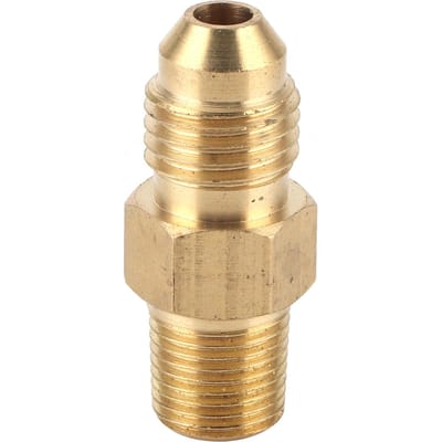 Messing Olie Gas Fitting Koppeling Recht AN4 Mannelijk naar 18in Mannelijk NPT Adapter Connector