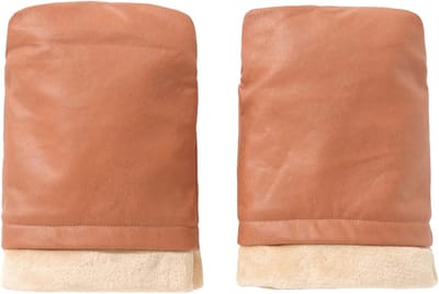 Kinderwagen Wanten - Handwarmers Ouders - Wandelen Buiten - Waterdicht Winddicht - 26 x 20 cm - Blauw Kaki Grijs Oranje