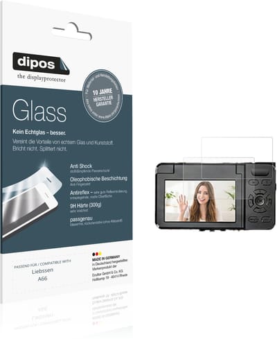 dipos – 2x Matte Pantserfolie geschikt voor Liebssen A66 | 9H Screenprotector