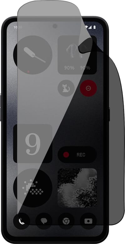 Privacy Screenprotector geschikt voor CMF Phone 1 - 1x FlexGuard Screen Protector