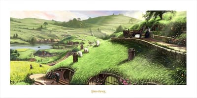 Lord of the Rings Art Print Disturber of the Peace 59 x 30 cm