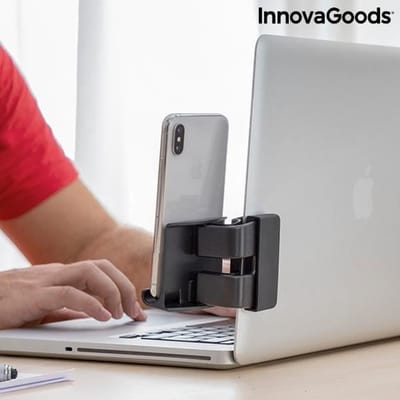 Support pour téléphone portable - InnovaGoods - Cliplink - Multiposition - Installation facile - Amovible