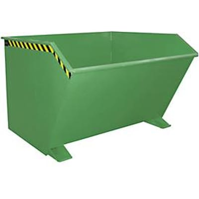 Kiepbak type GU, 2000 liter, groen