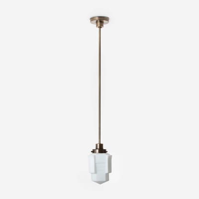 Hanglamp Apollo Mat 20's Brons - Art Deco Trade