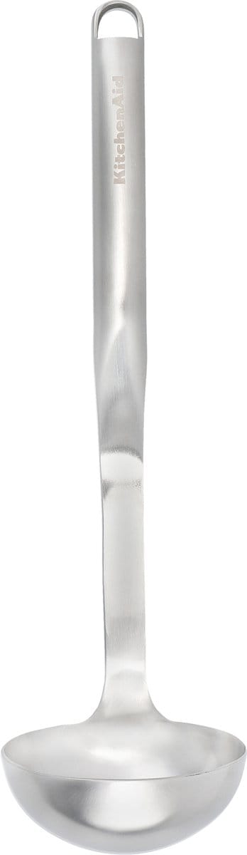 Soeplepel, 32 cm, RVS, Zilver - KitchenAid | Premium