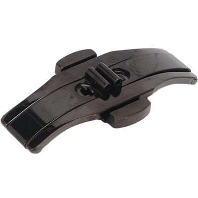 Fermoir de Bracelet de Montre Professionnel en Alliage d'Acier Boucle de Remplacement pour Bracelet de Montre Pliant Noir black