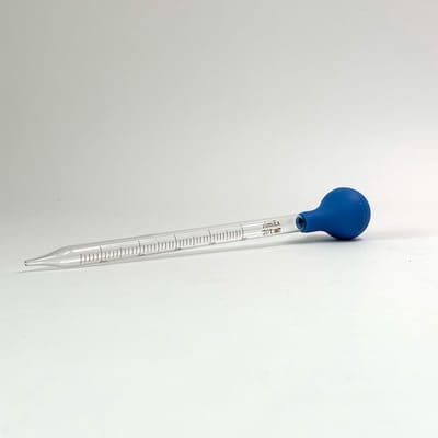 MGM Trading - 10 Ml Glazen Schaal Druppelpipet Voor Nauwkeurige Metingen In Laboratoriumomgevingen