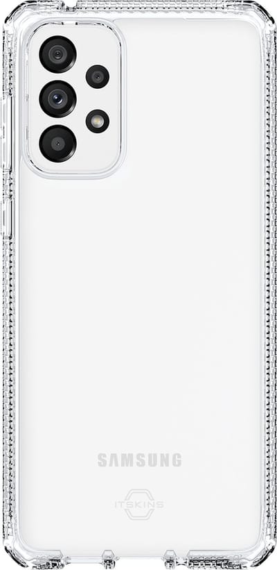 ITSkins Doorzichtig Hoesje geschikt voor Samsung Galaxy A73 Telefoonhoesje Flexibel TPU | ITSkins SpectrumClear Backcover Shockproof | Doorzichtig Telefoonhoesje Galaxy A73 | Schokbestendig Galaxy A73 Telefoonhoesje | Anti Shock Proof - Transparant