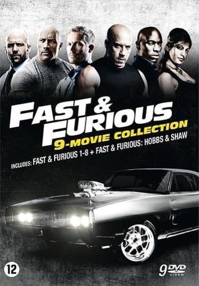 Fast & Furious 1 - 8 - Hobbs & Shaw (DVD)