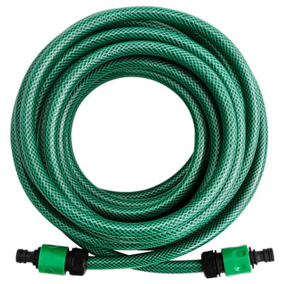 vidaXL - Zwembadslang - 30 - m - PVC - groen