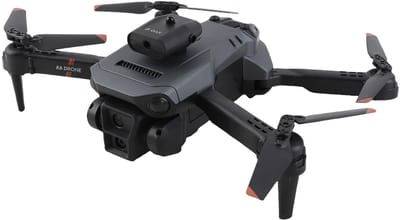 4K HD Dual Camera Quadcopter - 50x Zoom - Obstakelvermijding - Zwart - Geschikt voor Volwassenen - Drones - Avontuurlijke Luchtfotografie