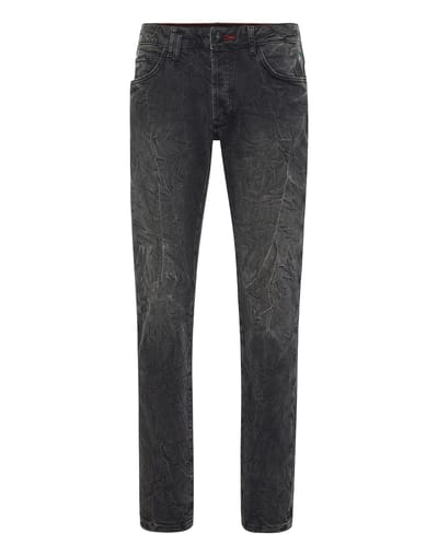 Jeans Recht Model Skull