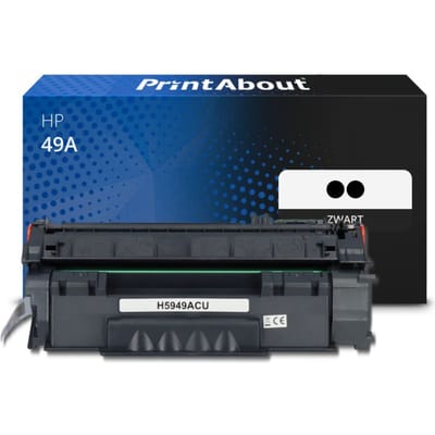 PrintAbout huismerk Toner 49A (Q5949AD) Zwart Multipack Geschikt voor HP