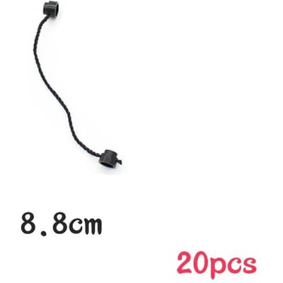 20 pièces DECOOL MOC Figurines Toile d'Araignée Pièces Corde Ficelle Briques Fonctionne Avec 63141 14210 14226 63142 Briques de Construction Jouets Composants white