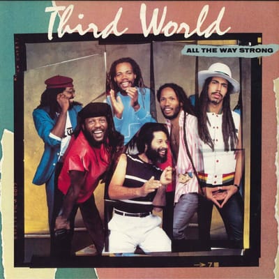 LP Plaat THIRD WORLD - All The Way Strong FC38687 COLUMBIA 1983 VS Reggae, Ska & Dub Gebruikt gray