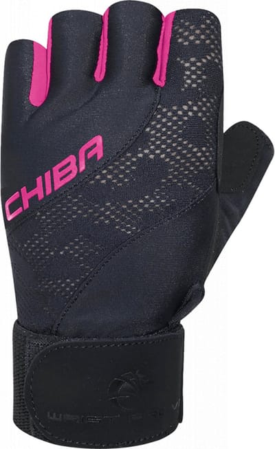 Chiba 40911 Lady Wrist Pro V2 (Black/Pink) M - Accessoires - Handschoenen