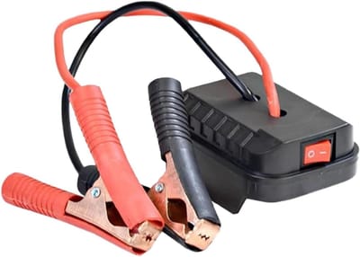 Autostarter - Batterij Booster - Accu Starten - Compact Ontwerp - 10.5cm - Zwart