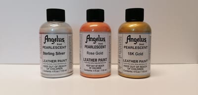 Angelus Leerverf set 3x Pearlescent kleuren 118ml