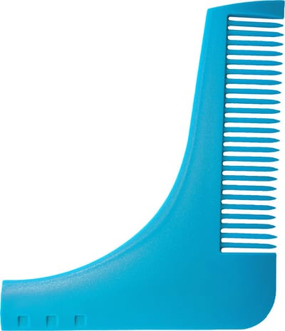 Baardkam Baard Trimmer Baard Kam Beard Shaper Baard Verzorging - Blauw