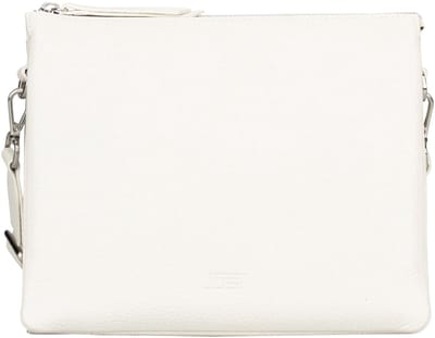 JOST Leren schoudertas Vika Shoulder Bag Cream White crème