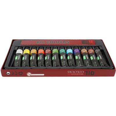Set de 12 peintures acryliques Hautement pigmentées Set de peinture acrylique professionnelle pour enfants et adultes 12 couleurs brown