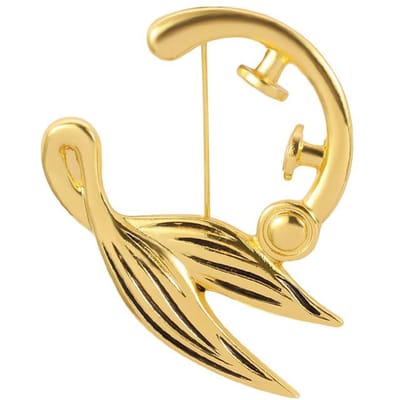 Épingle Parfaite Anime Violet Evergarden Figurine Badge Métallique Broche Vêtements Sac à Dos revers Chapeau Accessoires pour Femmes Bijoux beige