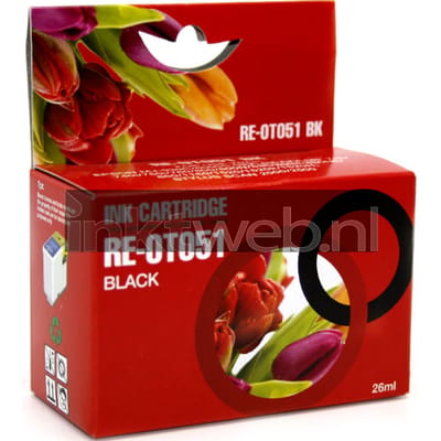 Huismerk Epson T0511 zwart (Huismerk (compatible))