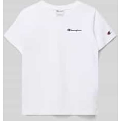 T-shirt met labelstitching