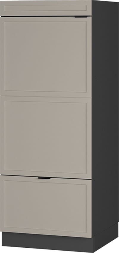 Vicco Hoge kast Fame-Line, GrijsBeige/Antraciet, 60 cm