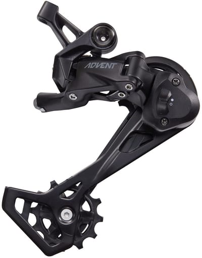 Microshift Achterderailleur Sl-m8195 Advent 9-speed Zwart