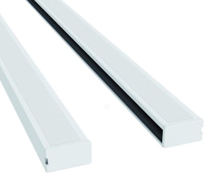 Zijprofielen 130 cm voor Rolgordijn Cassette Pure van Raamdecoratie.com