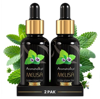 Aromaholik - Melisse Etherische Olie - 100% Natuurlijk - Rustgevend - 60ml