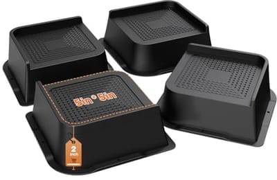 Bedverhogers Heavy Duty - 2" tot 8" Meubelverhogers voor Banken, Tafels en Bureau's