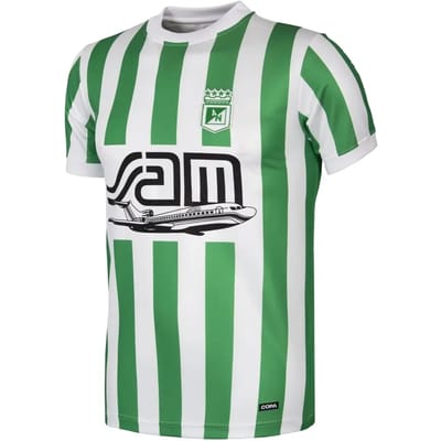 COPA - Atlético Nacional 1989 Retro Voetbalshirt - Heren - Groen - Wit - S