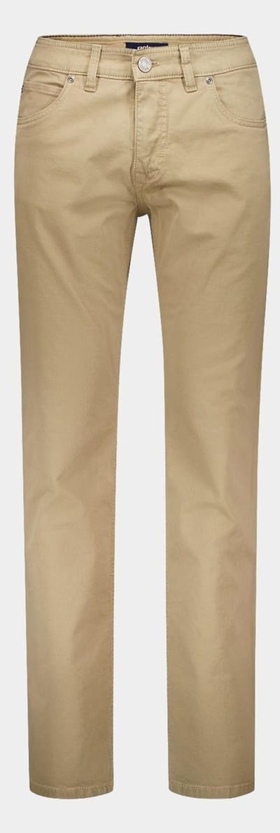 Gardeur Katoenen 5-Pocket Beige Hose 5-pocket Modern Fit BOBBY 418861/1017