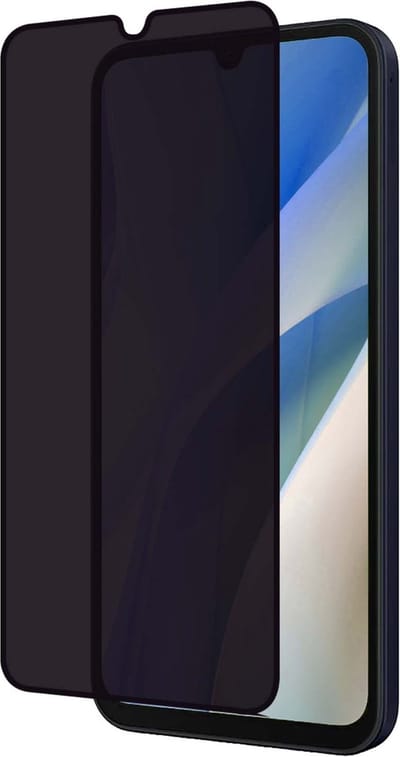 Screenprotector - Geschikt voor Samsung Galaxy A15 - Privacy Filter - Beschermglas - Gehard Glas - Tempered Glass - Screen Protector