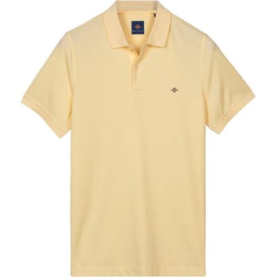 Baileys Polo Subtle Two-Tone Short Sleeve Maisgeel / male