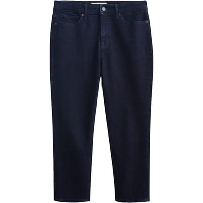 White Stuff Brooke Straight Crop Jean Dk Denim Maat: 10 REGULAR | Straight Jeans Outlet | Dames | Blauw