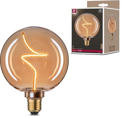 Floating Shine Standaard 230 V LED Globe E27 Rond 250lm 4W 1800K dimbaar Goud