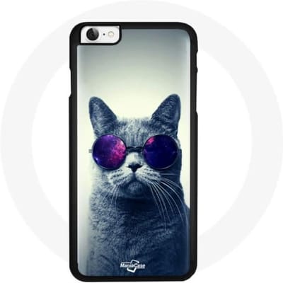 Hoesje - Kat - Iphone 4 - Flexibel - Zwart - Kattenpatroon
