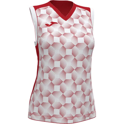 Joma Supernova III Tanktop Dames - Rood / Wit | Maat: S