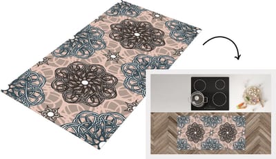 Keukenloper - Loper keuken - Patronen - Abstract - Bloemen - 120x60 cm - Keukenloper vinyl