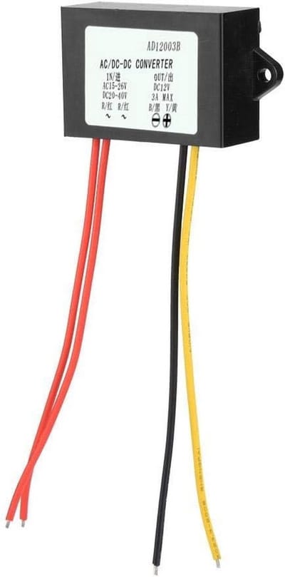 AC naar DC Spanningsomvormer 24V naar 12V 3A Regelaar voor Auto Audio LED