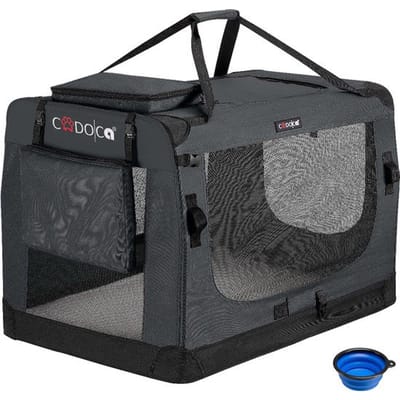Cadoca Honden & Katten Reismand XXXL - 101x70x70cm - Antraciet