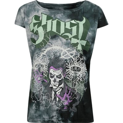 Ghost T-shirt - Electryfing - M tot XL - voor Vrouwen - meerkleurig
