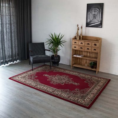 Perzisch tapijt - Royalty Kashan rood 80x150