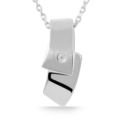 AKZENT Akzent Dames hanger "Senga" van 925 Sterlingzilver, gerhodineerd, duurzaam