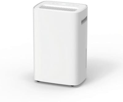 Luchtontvochtiger tot 50 m² met digitaal display en automatische ontdooiing